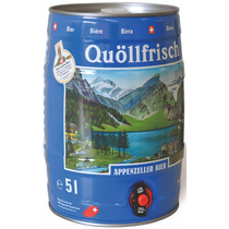 Appenzeller Bier Quöllfrisch Lager hell Partyfass