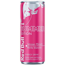 Red Bull The Summer Edition Weisser Pfirisch Dose