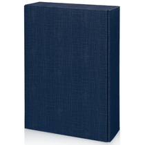 Präsentkarton aus Büttenpapier für 4 Flaschen
(Foto: Symbolbild/Art+Farbe kann varieren) 